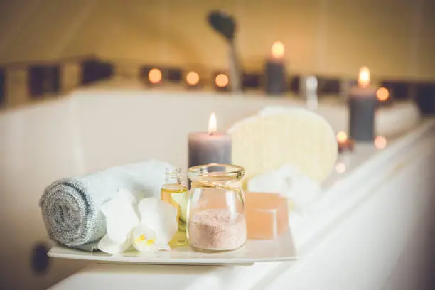 ontspannen badkamer